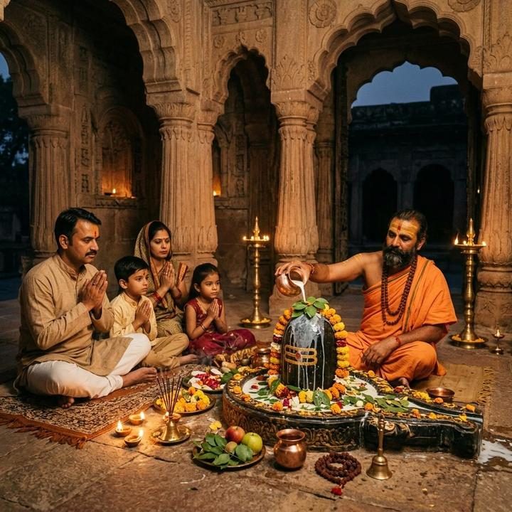 Pandit Ji Chanting Sri Rudram & Chamakam - Maha Rudrabhishek Puja in Bangalore